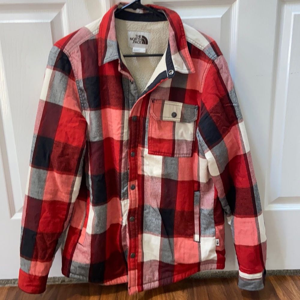North Face men’s flannel